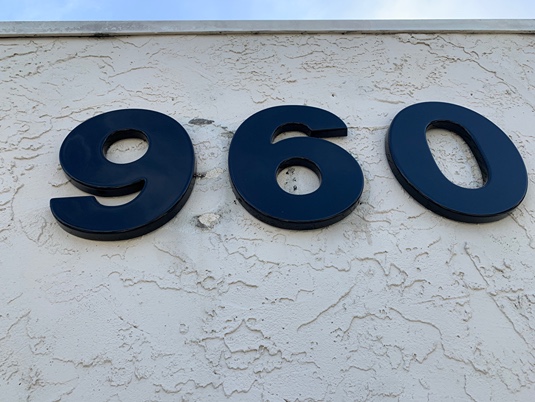 Address Numbers