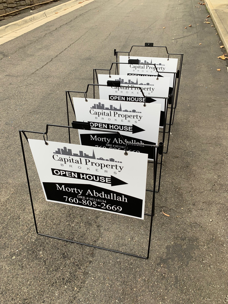 Open House Signs